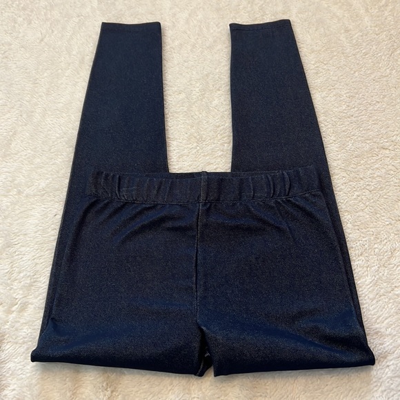 Girls Large (10/12) Denim Color Legging - Picture 2 of 3